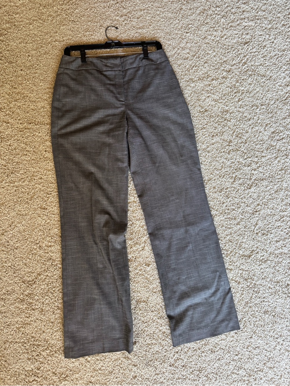Classiques Entier Gray Straight-Leg Dress Slacks